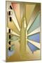 Chrysler Building-Art Deco Designs-Mounted Giclee Print