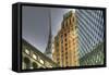 Chrysler Building-Robert Goldwitz-Framed Stretched Canvas