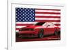 Chrysler - Challenger Hellcat-null-Framed Art Print