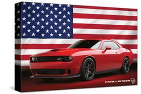 Chrysler - Challenger Hellcat-null-Stretched Canvas