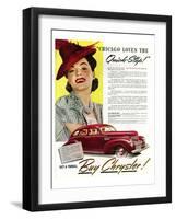 Chrysler - Chicago Quick Step-null-Framed Art Print