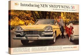 Chrysler Dodge `58 Swept Wing-null-Stretched Canvas