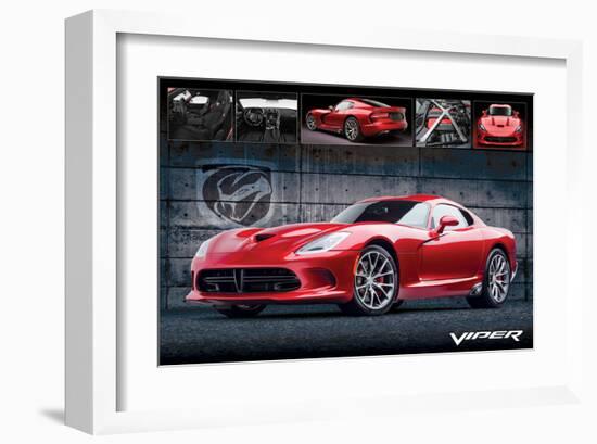 Chrysler - Dodge Viper-null-Framed Art Print