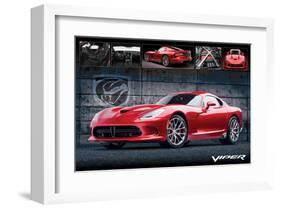 Chrysler - Dodge Viper-null-Framed Art Print