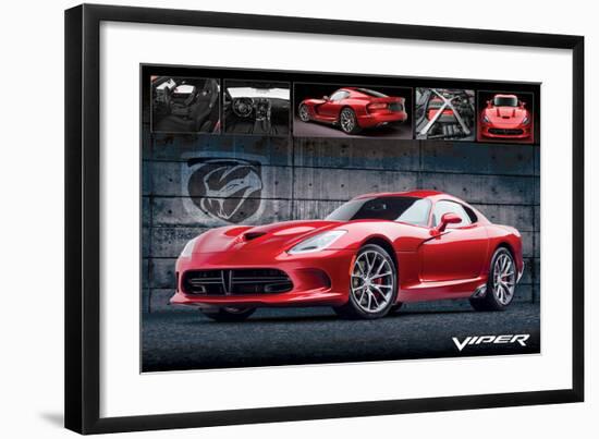 Chrysler - Dodge Viper-null-Framed Art Print
