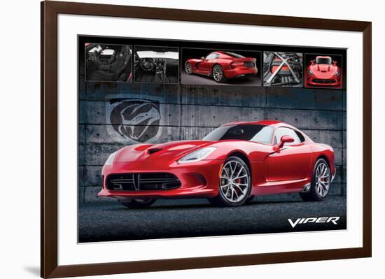 Chrysler - Dodge Viper-null-Framed Art Print