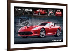 Chrysler - Dodge Viper-null-Framed Art Print