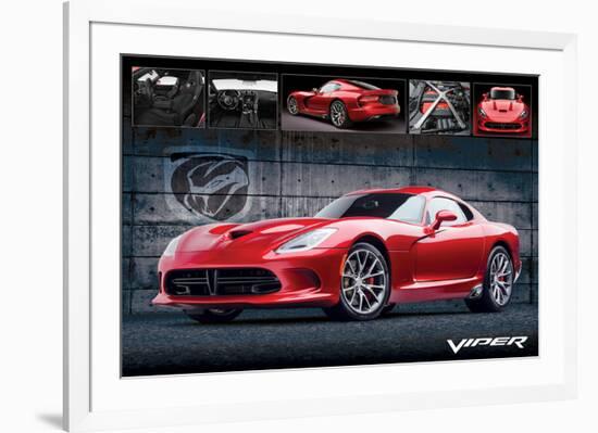 Chrysler - Dodge Viper-null-Framed Art Print