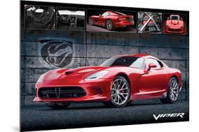 Chrysler - Dodge Viper-null-Mounted Art Print