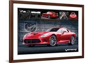 Chrysler - Dodge Viper-null-Framed Art Print