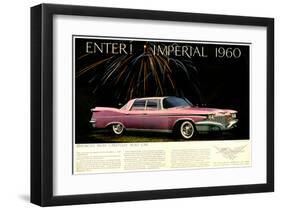 Chrysler Enter! Imperial 1960-null-Framed Art Print