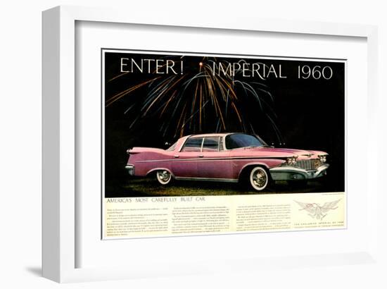 Chrysler Enter! Imperial 1960-null-Framed Art Print