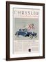 Chrysler Floating Power - 1925-null-Framed Art Print