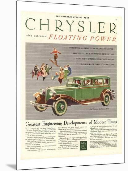 Chrysler Floating Power-null-Mounted Premium Giclee Print