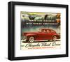 Chrysler Fluid Drive - Niagara-null-Framed Art Print