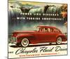 Chrysler Fluid Drive - Niagara-null-Mounted Art Print