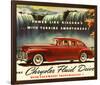 Chrysler Fluid Drive - Niagara-null-Framed Art Print