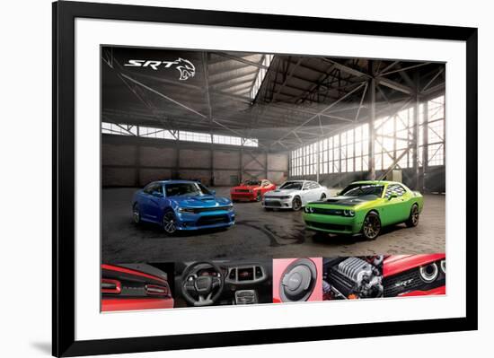 Chrysler - Hellcats SRT-null-Framed Art Print