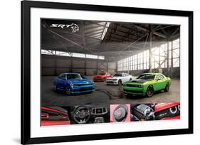 Chrysler - Hellcats SRT-null-Framed Art Print