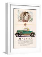 Chrysler Imperial Convertible-null-Framed Art Print