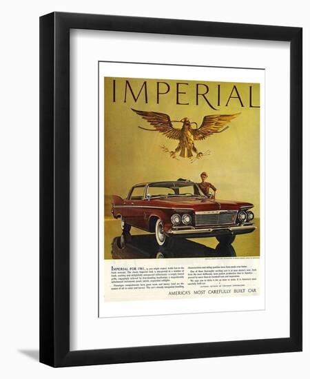 Chrysler Imperial for 1961-null-Framed Art Print