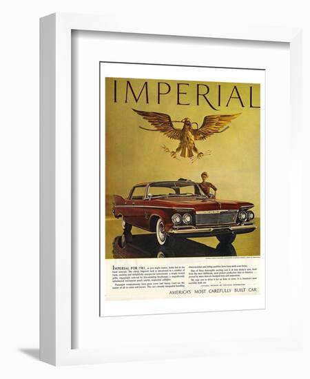 Chrysler Imperial for 1961-null-Framed Art Print