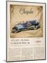 Chrysler, Magazine Advertisement, USA, 1928-null-Mounted Giclee Print