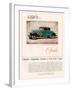 Chrysler, Magazine Advertisement, USA, 1928-null-Framed Giclee Print