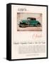 Chrysler, Magazine Advertisement, USA, 1928-null-Framed Stretched Canvas