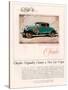 Chrysler, Magazine Advertisement, USA, 1928-null-Stretched Canvas