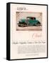 Chrysler, Magazine Advertisement, USA, 1928-null-Framed Stretched Canvas