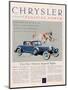 Chrysler, Magazine Advertisement, USA, 1932-null-Mounted Giclee Print