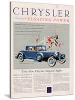 Chrysler, Magazine Advertisement, USA, 1932-null-Stretched Canvas