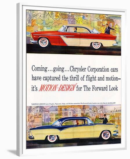 Chrysler - Motion-Design-null-Framed Premium Giclee Print