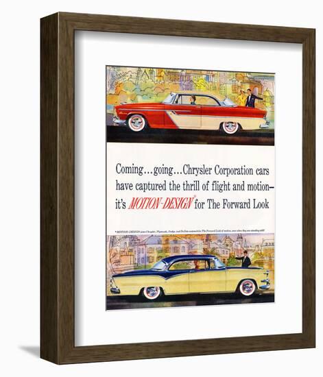 Chrysler - Motion-Design-null-Framed Art Print