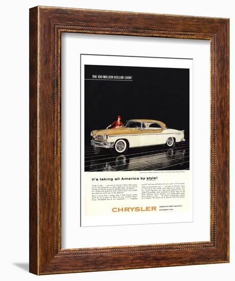 Chrysler New Yorker Deluxe-null-Framed Art Print