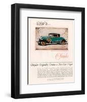 Chrysler Originality - New 75-null-Framed Art Print