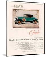 Chrysler Originality - New 75-null-Mounted Art Print