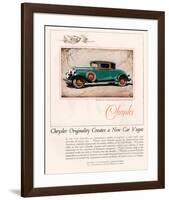 Chrysler Originality - New 75-null-Framed Art Print