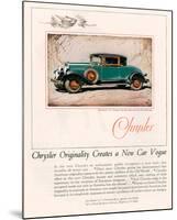 Chrysler Originality - New 75-null-Mounted Art Print