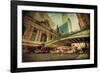 Chrysler Over Grand Central-Eric Wood-Framed Art Print