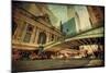 Chrysler Over Grand Central-Eric Wood-Mounted Art Print