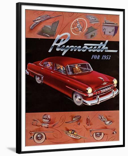 Chrysler Plymouth for 1953-null-Framed Premium Giclee Print