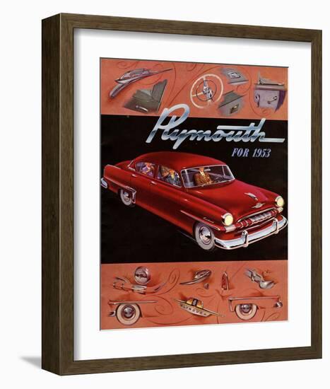 Chrysler Plymouth for 1953-null-Framed Art Print