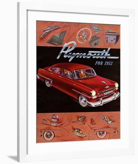 Chrysler Plymouth for 1953-null-Framed Art Print