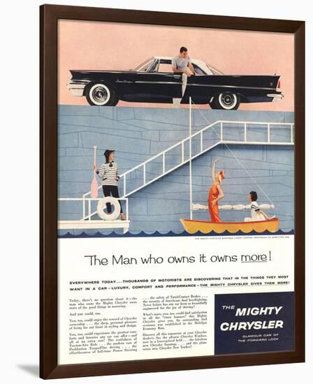 Chrysler Saratoga -The Man Who-null-Framed Premium Giclee Print