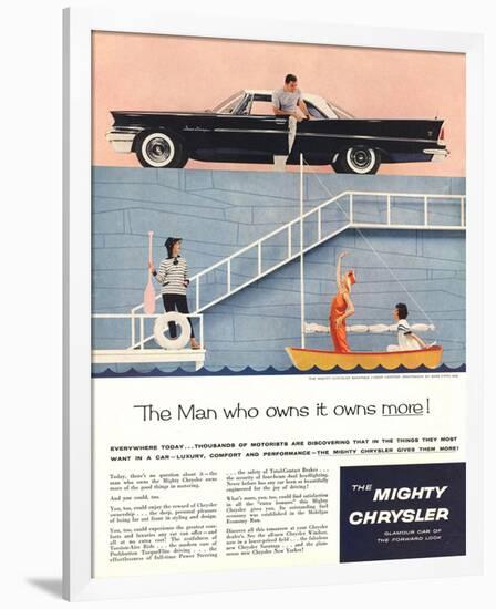 Chrysler Saratoga -The Man Who-null-Framed Premium Giclee Print