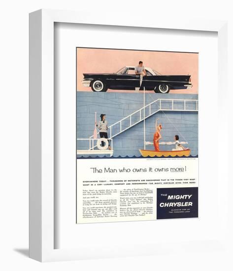 Chrysler Saratoga -The Man Who-null-Framed Art Print