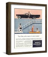 Chrysler Saratoga -The Man Who-null-Framed Art Print