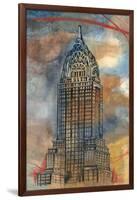 Chrysler Sketch-Edith Lentz-Framed Art Print